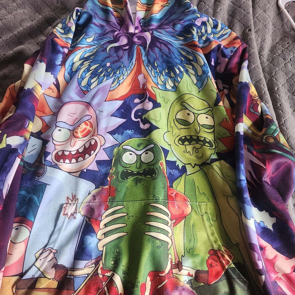 Colorful Graphic Hoodie